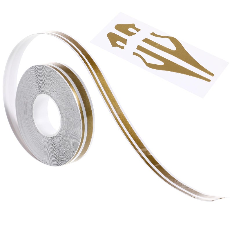 WINOMO 32 FT Car Body Side Stripes Auto Pinstripe Tape Decal Waistline Sticker for Suv Truck Camper Trailer - Image 1